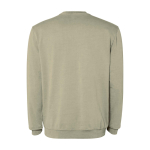 Sweatshirt unisexe à col rond en coton 250 g/m² Roly Jaya couleur kaki deuxième vue arrière