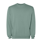 Sweatshirt unisexe à col rond en coton 250 g/m² Roly Jaya couleur vert foncé