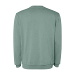 Sweatshirt unisexe à col rond en coton 250 g/m² Roly Jaya couleur vert foncé deuxième vue arrière