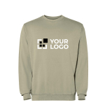 Sweatshirt unisexe à col rond en coton 250 g/m² Roly Jaya avec zone d'impression