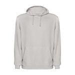 Sweat à capuche unisexe avec finition lavée 250 g/m² Roly Kenia couleur gris