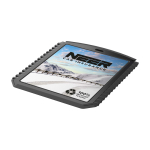 Grattoir à glace rectangulaire en plastique recyclé couleur noir