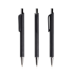 Stylo ergonomique corps triangulaire finition gomme encre noire couleur noir vue 11