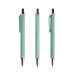 Stylo ergonomique corps triangulaire finition gomme encre noire