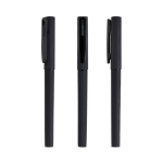 Roller recyclé corps gomme écriture douce encre noire couleur noir vue 11