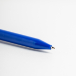 Stylo en ABS recyclé à mécanisme rétractable encre bleue Vue 1