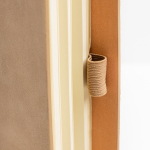 Carnet écologique avec support latéral pour stylo A5 pages lisses vue 3