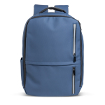 Sac à dos avec détails réfléchissants et anse pour valise 15,6’’ couleur bleu marine