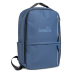 Sac à dos avec détails réfléchissants et anse pour valise 15,6’’ vue du logo imprimé