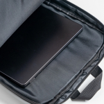 Sac à dos en cuir PU design fin et finition élégante 15,6’’ Vue 1