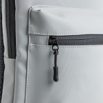 Sac à dos en cuir PU design fin et finition élégante 15,6’’ vue 2