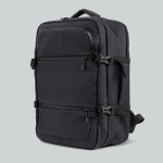 Sac à dos extensible avec fermetures éclair et sangle trolley 15,6’’ couleur noir