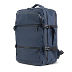 Sac à dos extensible avec fermetures éclair et sangle trolley 15,6’’ couleur bleu marine vue 2