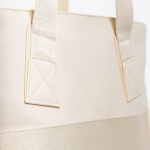 Sac en cuir synthétique avec poches cachées et sangle trolley 15,6’’ vue 2