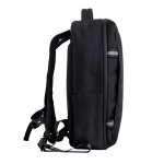 Sac à dos en bambou jacquard avec fermetures éclair étanches PC 15,6’’ couleur noir vue 2