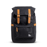 Sac à dos en RPET résistant à l’eau avec fermetures magnétiques 15,6’’ vue du logo imprimé