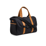 Sac en RPET résistant à l’eau avec fermeture magnétique et poche couleur noir Vue 1