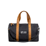 Sac en RPET résistant à l’eau avec fermeture magnétique et poche vue avec impression