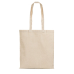 Tote bag en coton publicitaire certifié OEKO-TEX 240 g/m² couleur beige