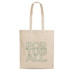Tote bag en coton publicitaire certifié OEKO-TEX 240 g/m² vue du logo imprimé