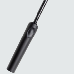 Parapluie automatique en RPET avec manche style golf, 8 panneaux Ø120 vue 2