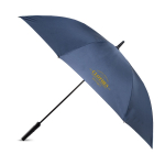 Parapluie automatique en RPET avec manche style golf, 8 panneaux Ø120 vue du logo imprimé