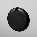 Traceur Bluetooth en plastique compatible Apple et Android couleur noir Vue 1