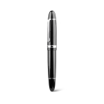 Stylo roller brillant avec détails chromés effet miroir, encre noire