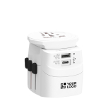 Adaptateur universel Skross pour plus de 200 destinations vue avec impression