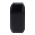 Écouteurs à réduction de bruit avec boîtier tactile couleur noir quatrière vue