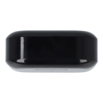 Écouteurs à réduction de bruit avec boîtier tactile couleur noir cinquième vue