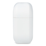 Écouteurs à réduction de bruit avec boîtier tactile couleur blanc quatrière vue