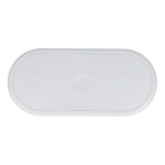 Chargeur sans fil rapide 3 en 1 pour téléphone et accessoires 15 W couleur blanc cinquième vue