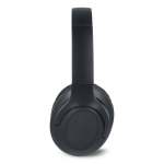 Casque audio sans fil à arceau avec réduction de bruit couleur noir quatrière vue