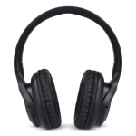 Casque audio sans fil à arceau avec réduction de bruit couleur noir cinquième vue