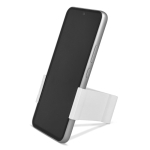 Support de téléphone pliable et portable à personnaliser couleur blanc cinquième vue