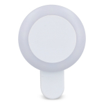 Lampe portable à 3 réglages de lumière à fixer sur le téléphone couleur blanc troisième vue