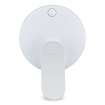 Lampe portable à 3 réglages de lumière à fixer sur le téléphone couleur blanc quatrière vue