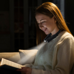 Lampe pour le cou flexible mains libres avec 3 modes différents couleur noir deuxième vue