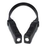 Lampe pour le cou flexible mains libres avec 3 modes différents couleur noir troisième vue