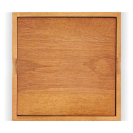 Jeu de solitaire en bois avec boîte pour le plateau et le angement couleur naturel cinquième vue