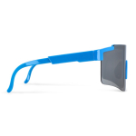 Lunettes de sport haute performance colorées avec verres argentés troisième vue