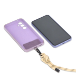 Sac bandoulière avec espace pour une bouteille d’eau de 500 ml couleur beige huitième vue