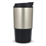 Mug de voyage en acier inoxydable avec couvercle anti-fuite 450 ml couleur noir cinquième vue