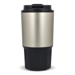 Mug de voyage en acier inoxydable avec couvercle anti-fuite 450 ml couleur noir sixième vue