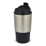 Mug de voyage en acier inoxydable avec couvercle anti-fuite 450 ml couleur noir septième vue