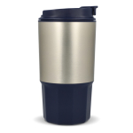 Mug de voyage en acier inoxydable avec couvercle anti-fuite 450 ml couleur bleu foncé cinquième vue