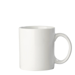Tasse blanche en céramique spéciale pour sublimation 300ml couleur blanc deuxième vue