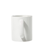 Tasse blanche en céramique spéciale pour sublimation 300ml couleur blanc quatrière vue