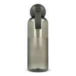 Gourde en plastique monochrome avec bouchon rond à anse 600 ml couleur vert olive troisième vue